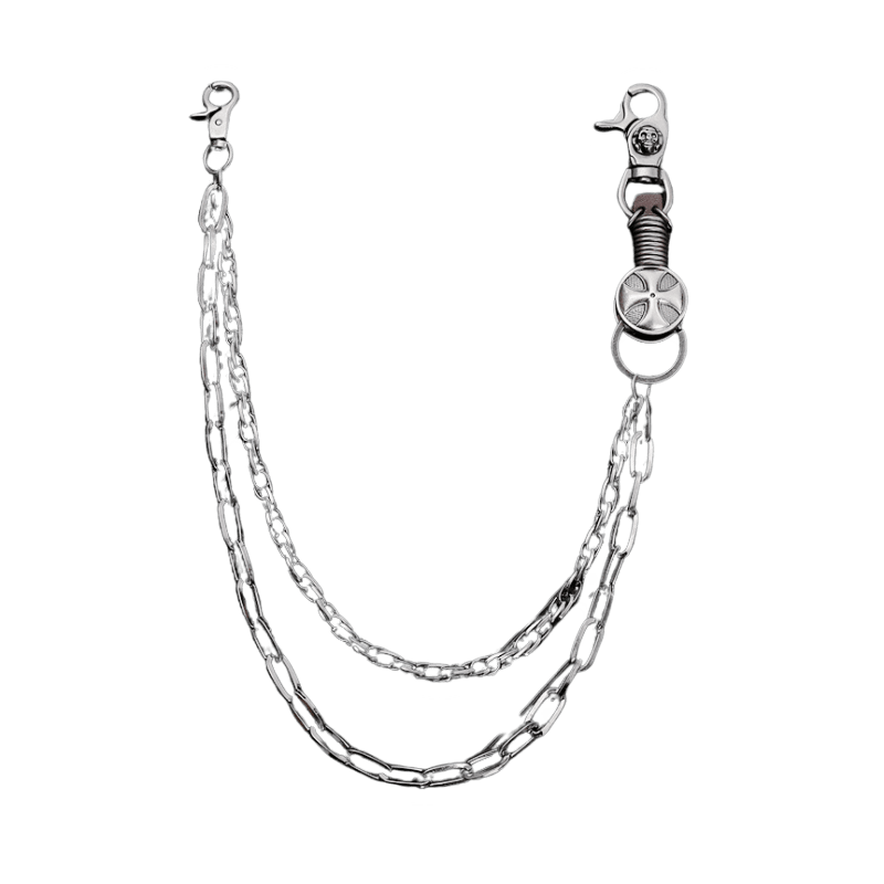 Double Lantern Cross Chain - Sancturium