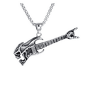 Skull Guitar Necklace - Sancturium